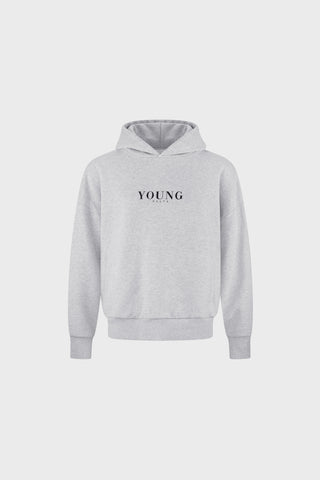 YOUNG POETS SOCIETY Hoodie Young Kena 232 grey melange