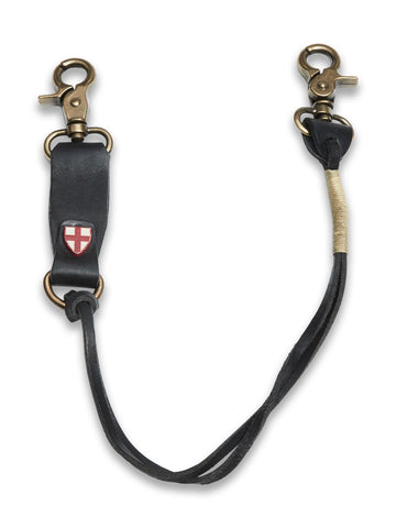 BLUE DE GENES SAVINO KEY HANGER BLACK