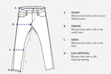 BLUE DE GÉNES Vinci Grey Used Jeans online kaufen