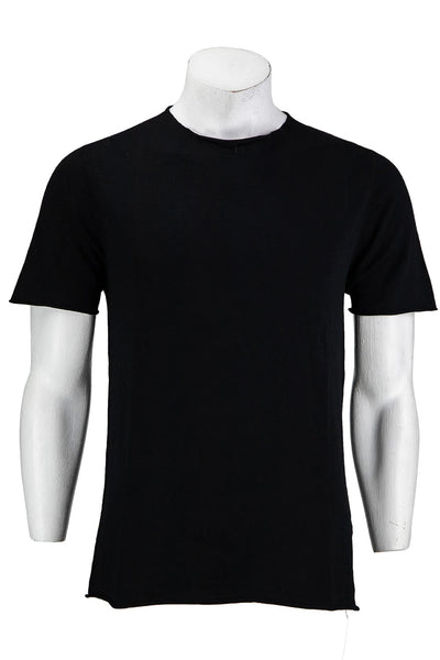 HANNES ROETHER STRICK T-SHIRT BLACK Fu15nes.127 online kaufen